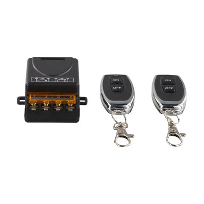 For Doors For Lamps General Remote Control AC 220V Switch Remote Control Applications Effortless Setup Enhanced Security System