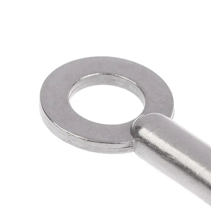 New Stainless Steel 3-Tooth Lock Key Blank Universal - Bathroom Door Keys Home Security Replacement Keys