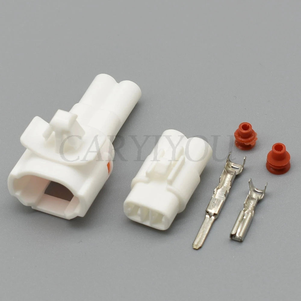 2 Pin Fog Lamp Connector DJ7022-2.2-11 DJ7022-2.2-21 2.2mm Waterproof 24V with Locking Clip
