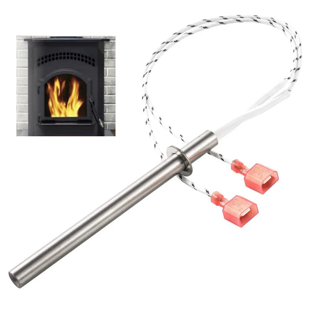 SRV7000-660 Pellet Stove Igniter Heating Tube with Bracket | 120V 300W | PelPro PP130 PP150 Pleasant Hearth PH35PS
