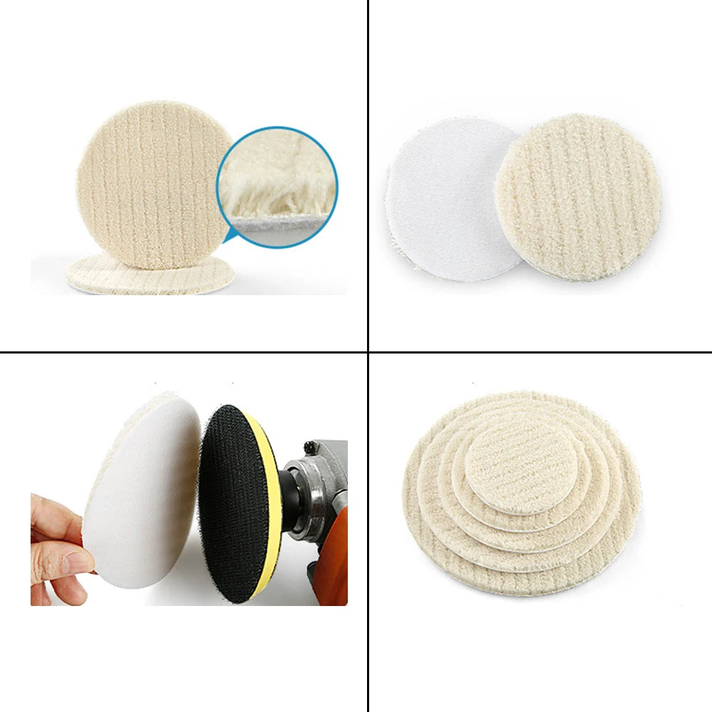 Polishing Power Tool Abrasives Air Tool Accessories Polishing Pads Buffing Pads Scratche Felt Wheel Polish Repair