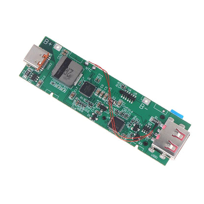 21700 Battery Case Fast Charging Mini Portable Power 22.5W Fast Charging Module TFT Color Screen Digital DIY Power Bank Kit