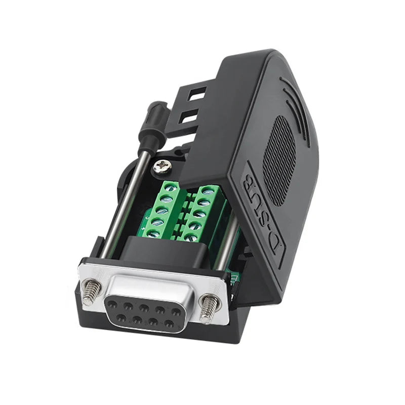 DB9 RS232 RS485 Connector 9 Pin Male Female Breakout Terminal