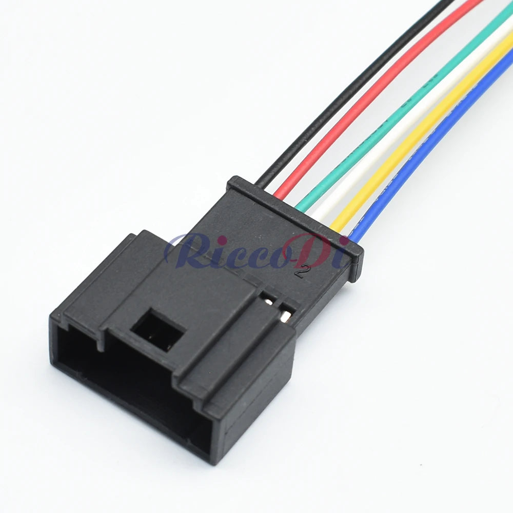 6 Pin Car Female Male Sunroof Reading Light Rearview Mirror Switch Wiring Harness Plug for VW 1355082-1 6Q0972716