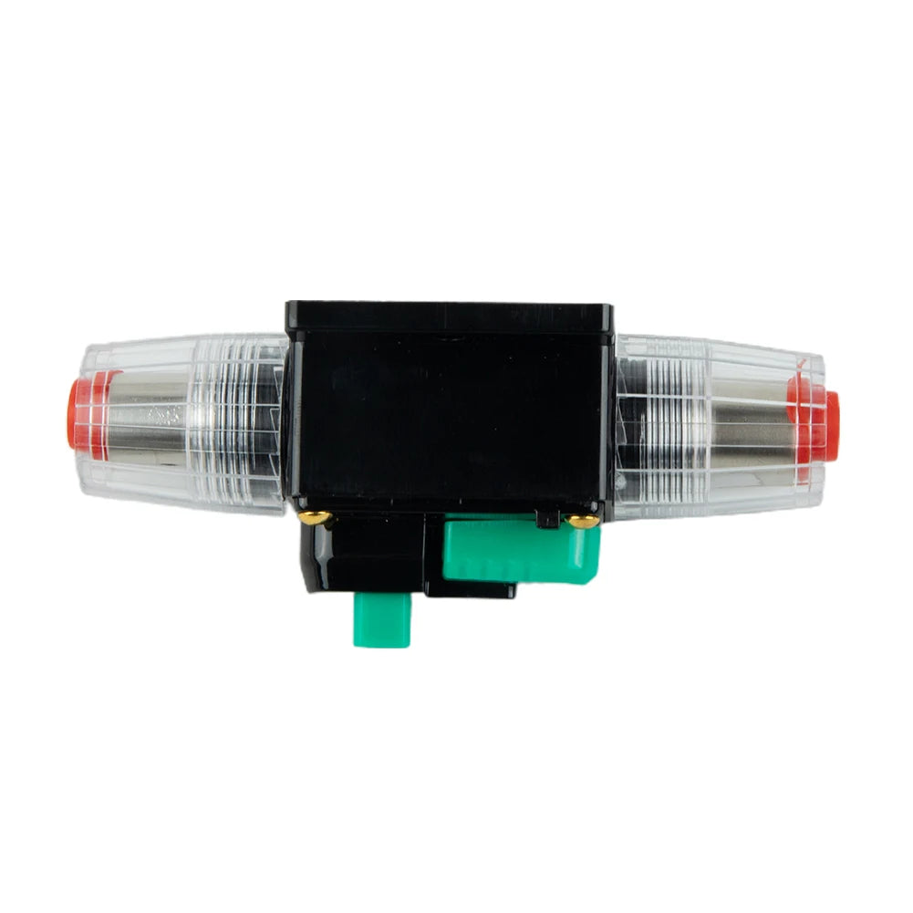Car Boat 10A to 100A AMP Circuit Breaker Fuse Reset for 12V 24V 48V DC with Waterproof Housing and Manual Reset for Overload