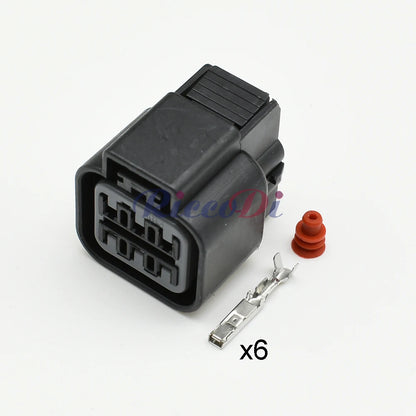 6-Pin Automotive Headlight Connector DJ70610Y-2.2 | PB625-06027 / PB621-06020 | CE Waterproof PA66