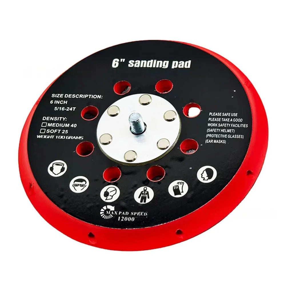 Orbital Sander Pad Grinding Pad High-Speed Performance Versatile Compatibility Easy Installation Easy Installation Sanding Pad