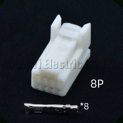 8 Pin Multimedia Navigation CD Connector 1376352-1 1565804-1 for Toyota