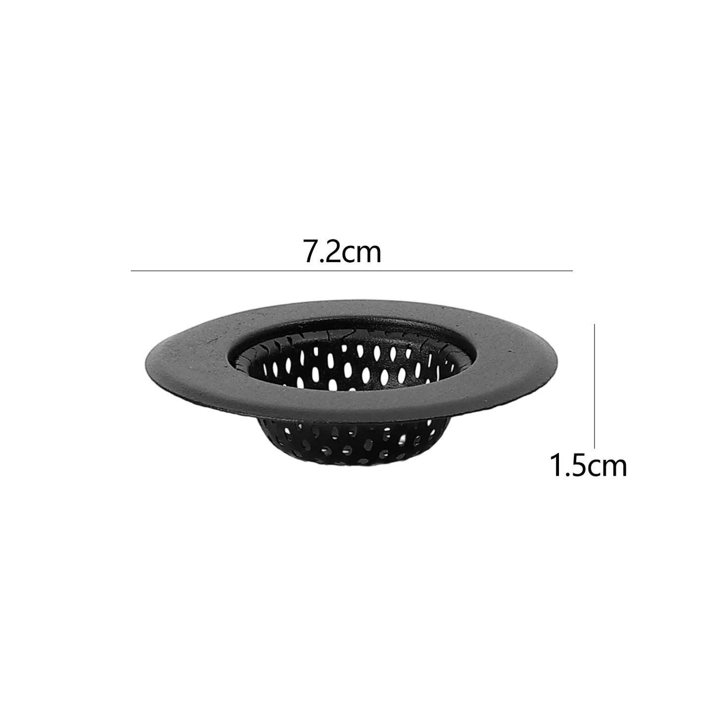 10/1PCS Kitchen Sink Filter Stainless Steel Mesh Sink Strainer Filter Bathroom Sink Strainer Drain Hole Filter Trap Waste Screen