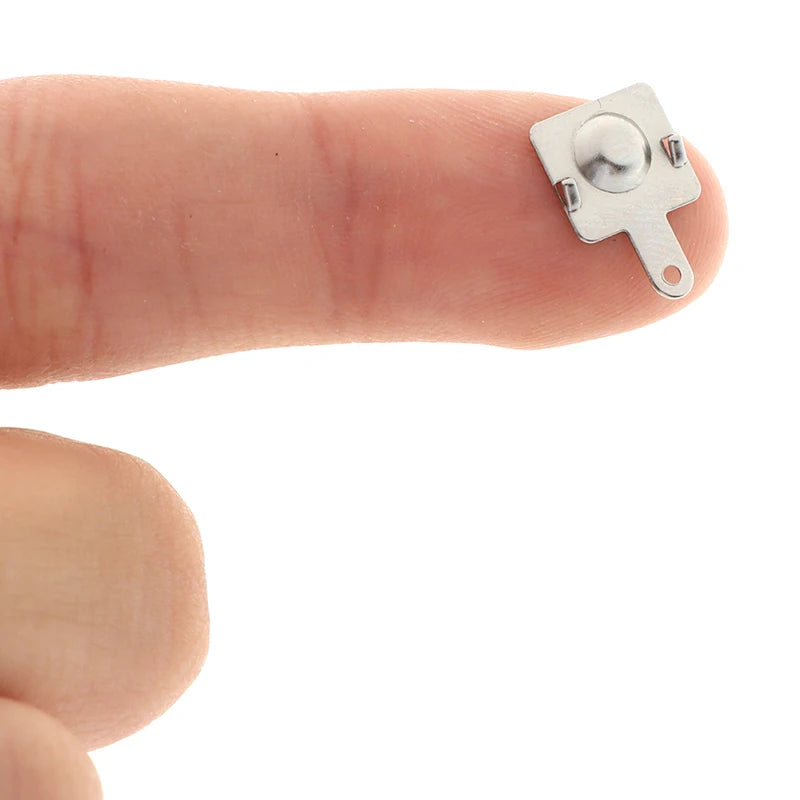 10 Pairs Battery Spring Contact Replacement Metal Batteries Spring Contact Plate For AA AAA Batteries