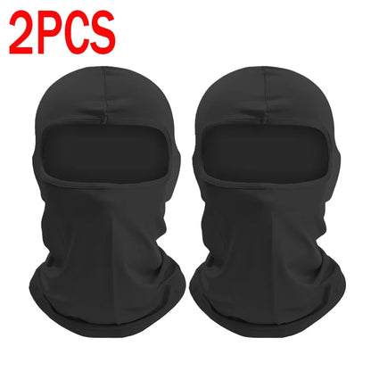 Breathable Ice Silk Cycling Balaclava Face Mask Neck Cover