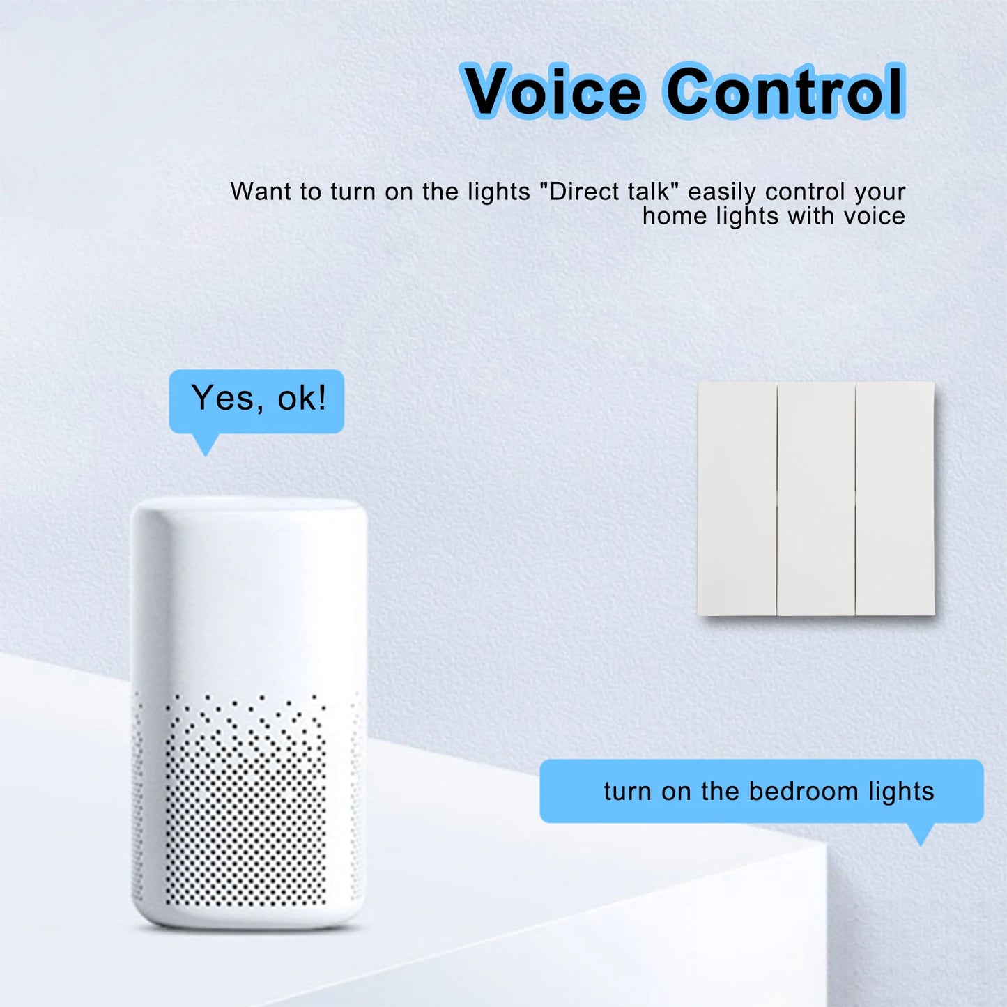 86*86*15mm Wireless Scene Switch APP Intelligent Control No Wiring Wireless Remote Control Control Other Devices