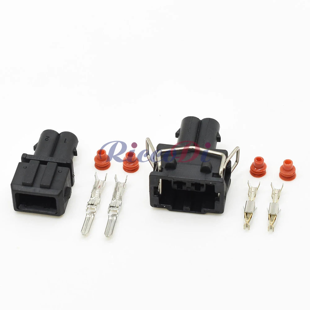 2 Pin Automotive Waterproof Wiring Harness Connector Plug Male Female Socket 357 972 762 / 357 972 752
