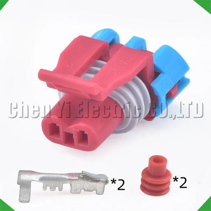 2 Pin Waterproof ABS Sensor Connector 12052643 12052641 12162343 18AWG 15cm for Chevrolet