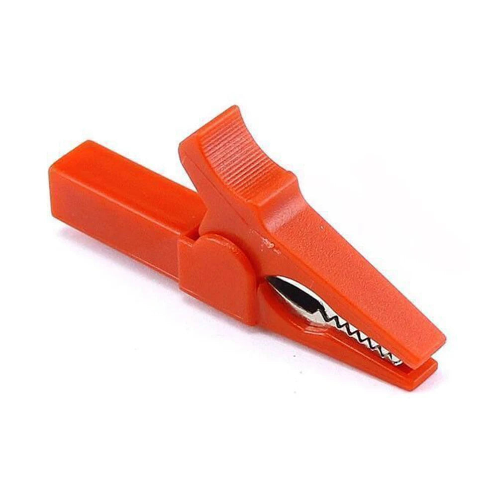 Electrical Jumpers Crocodile Clips Six Different Colors Strong Grip And Conductivity 14mm Maximum Opening 4mm Wiring Hole
