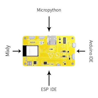 ESP32 WiFi Bluetooth Development Board with 2.8 Inch LCD TFT Touch Screen 240x320 Smart Display Module WROOM