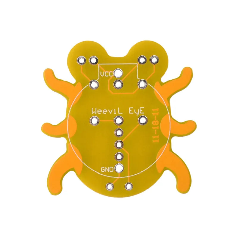 Weevil Eye Electronic DIY Soldering Kit for Beginners | Fun STEM Learning Project for Students and Parent-Child Interaction