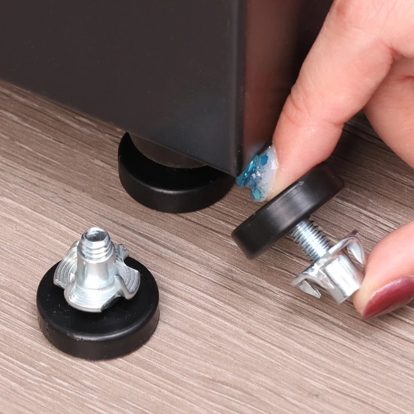 8/1PCS Adjustable Foot Pad Table Chair Furniture Leg Cover Anti Slip Glide Leveling Foot Pad Home Hardware Floor Protection Mat