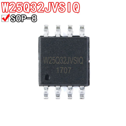 2PSC W25Q Series SPI Flash Memory ICs Multiple Models SOP-8 Package