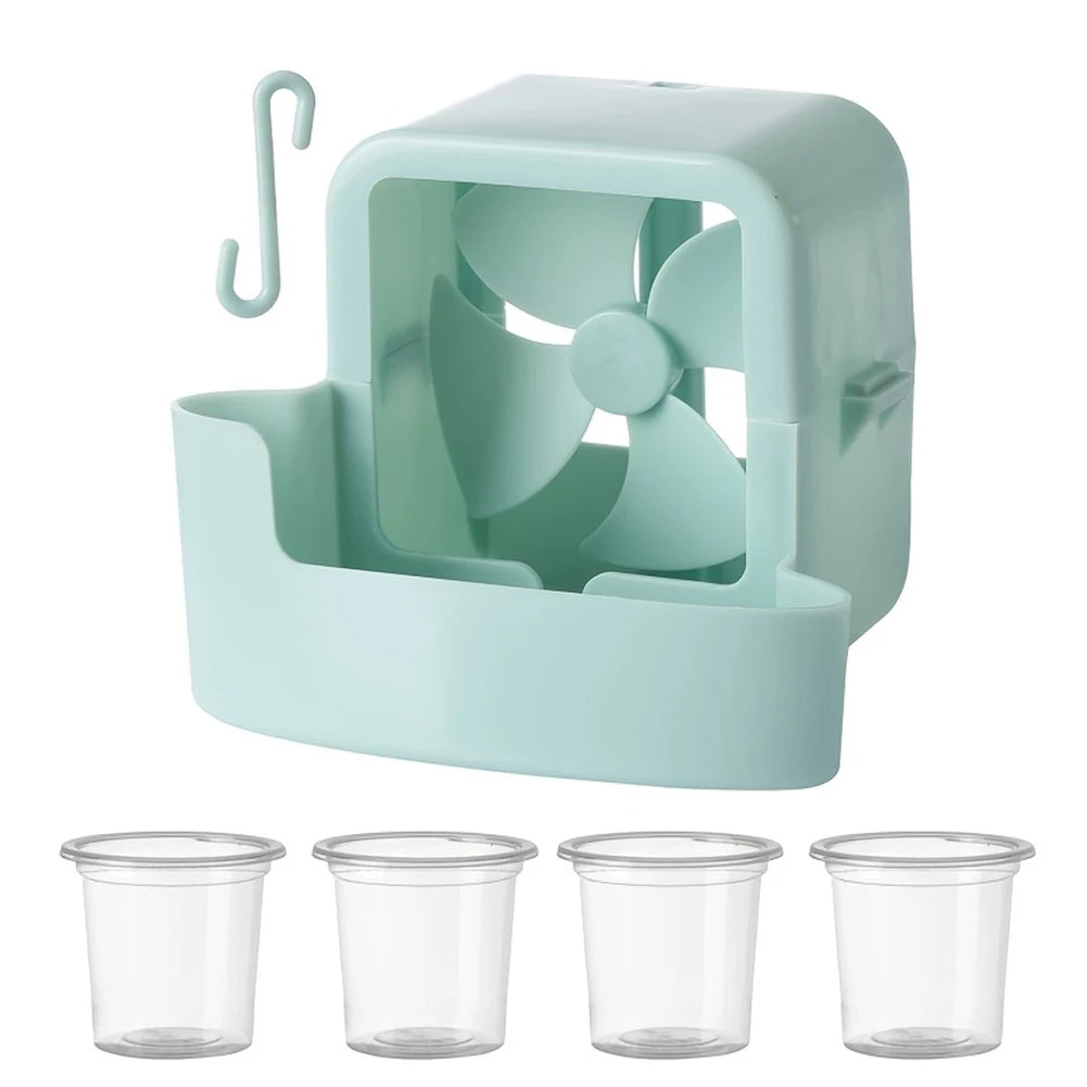 Travel Cooling Device Portable Fan Cooler Quick Installation Fan Cooler Ice System Lightweight Design Portable Travel Accessory