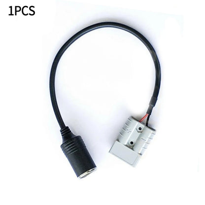 50 Amp For Anderson Plug To 16A Female Cigarette Socket Adaptor 300mm 12/24v 12AWG For Refrigerator Caravan Camping Trailer