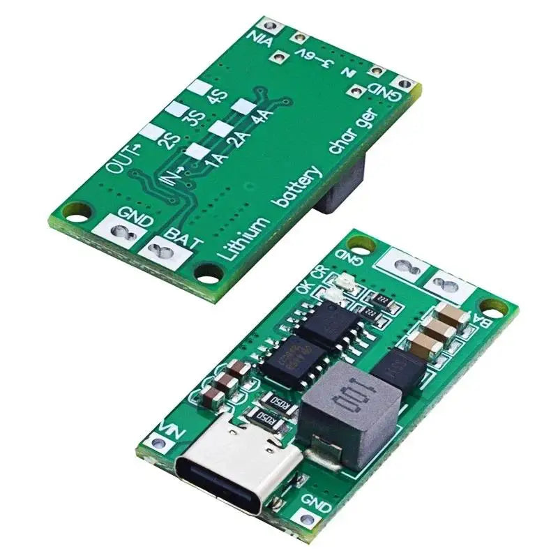 2S/3S/4S Lithium Battery Charger Boost Module C/A Type 7.4V–16.8V