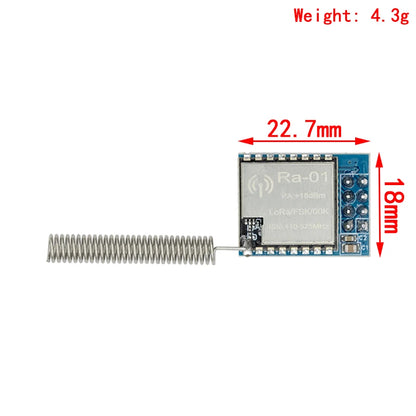 RA-01/RA-02 LoRa SX1278 433MHz Wireless Long-Range Transmission Module for Arduino