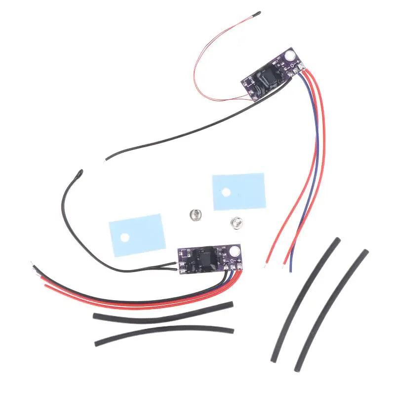 Automatic Speed Adjust Temperature Probe Compatible PC Fan Controller With 2-Wire 3-Wire Fans DC 5V 12V For Router CPU Heatsinks