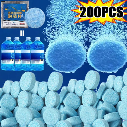 Car Windscreen Effervescent Tablets Solid Cleaner Auto Windshield Wiper Cleaning Tablets Glass Cleaning Car Washing Accessories