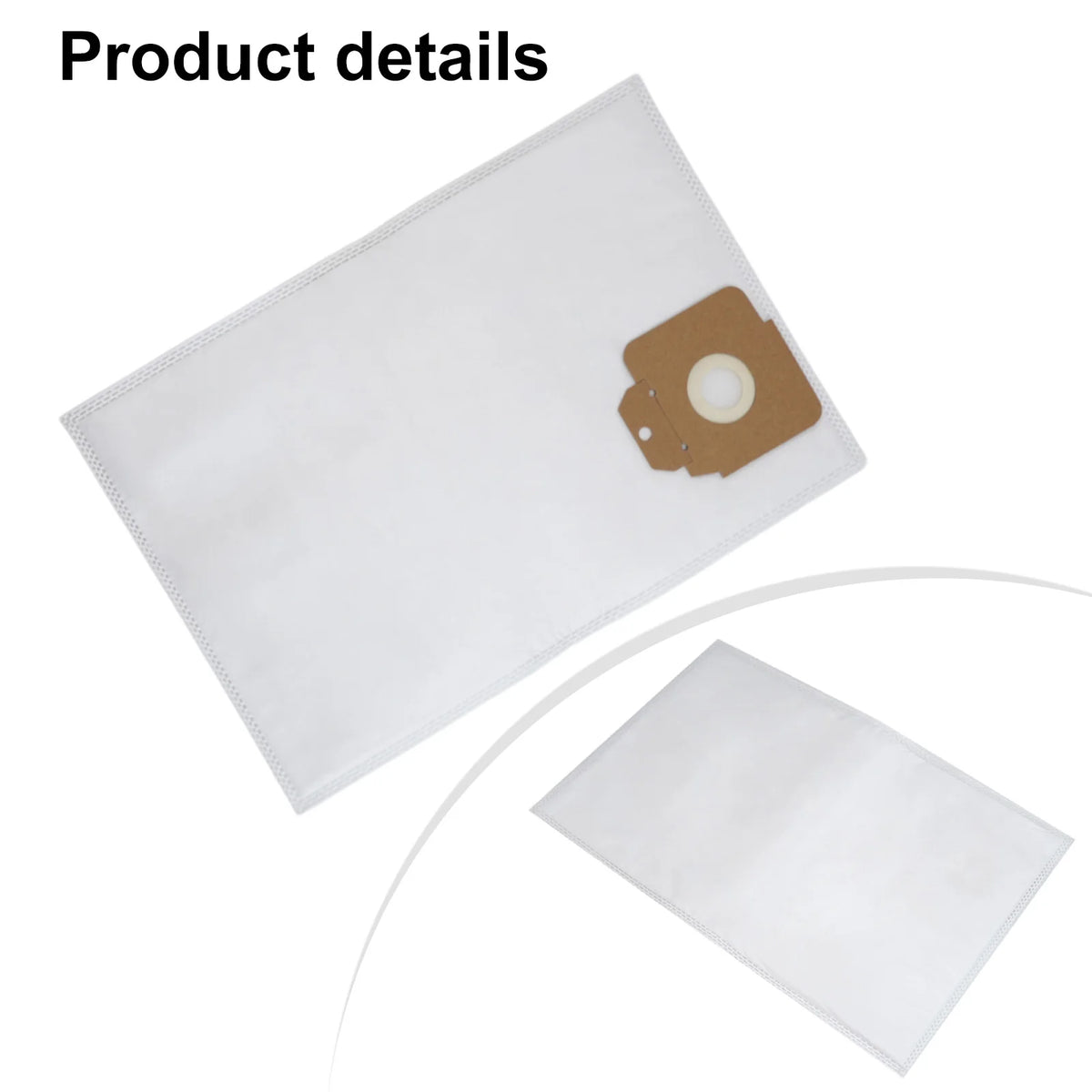 Replacement Dust Bags for Floor & Home Cleaning, Large Capacity, Sturdy Design with Comprehensive Filtration