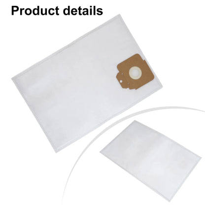 Replacement Dust Bags for Floor & Home Cleaning, Large Capacity, Sturdy Design with Comprehensive Filtration