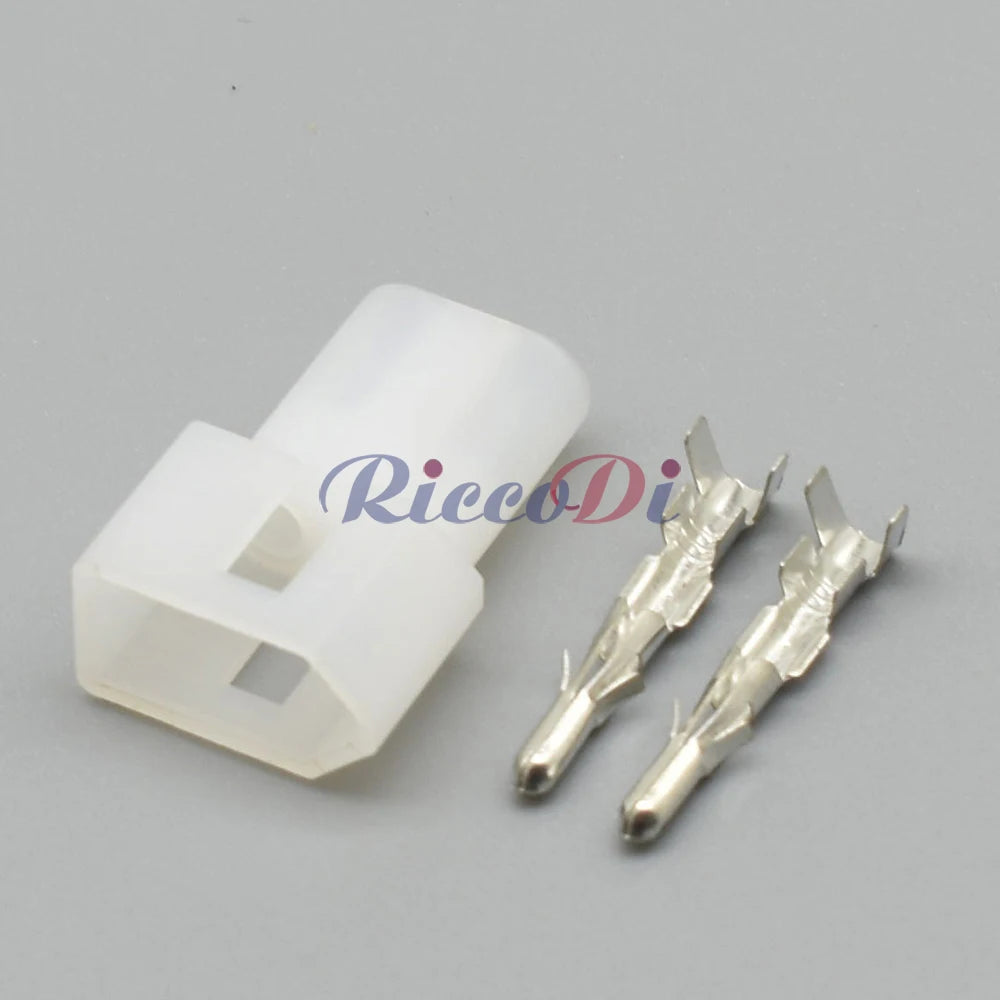 2 Pin 2.3mm Butt Socket Headlight Connector DJ3023-2.3-11/21 Automotive Wiring Harness