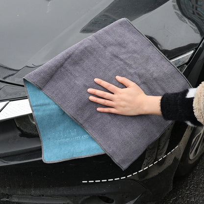 1PC High-end Microfiber Auto Wash Towel Car Cleaning Drying Cloth Hemming Auto Care Cloth Detailing Car Wash Towel Car Detailing