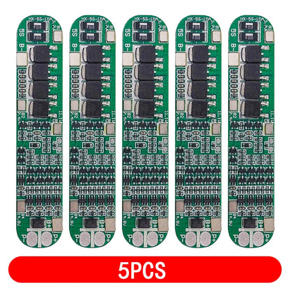 5S 18.5V–21V 15A BMS 18650 Lithium Battery Protection Board for Solar Lighting