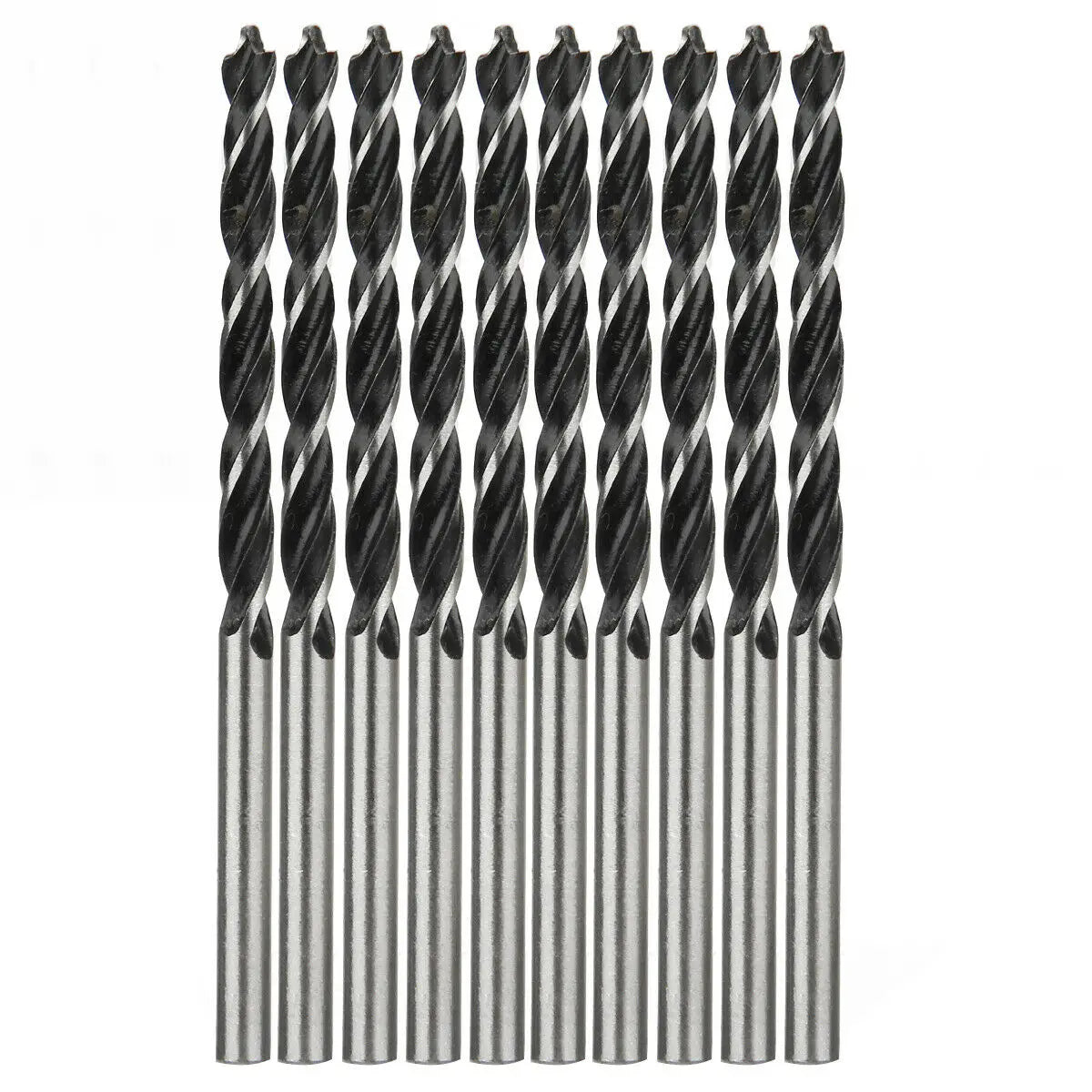 Woodworking Spiral Drill Bit Kit 3mm/4mm/5mm with Center Point for Wood Drills, Power Tool Parts