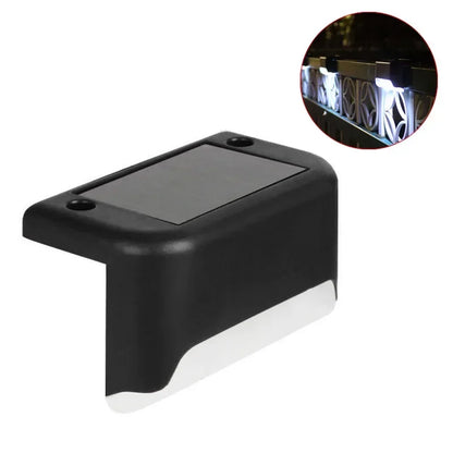 Christmas Outdoor Solar Decorative Light Deck Lights Garden Step Lamp Outdoor Balcony Fence Stairs Decoration Small Night Light