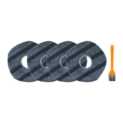 Daily Maintenance 13.5*13 Cm Robot Vacuum Pads Easy Install Vacuum Cleaner Pads Vacuumcleaner Versatile Pack Options