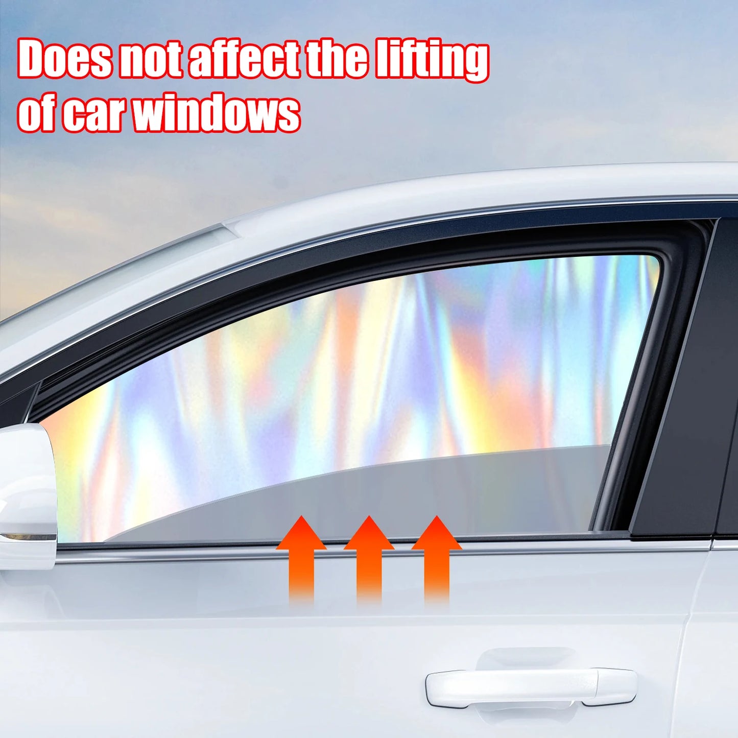 Magnetic Car Side Window Sun Shade Curtains Front/Rear Window Sun Protection Cover UV Blocking Car Privacy Curtain Accessories