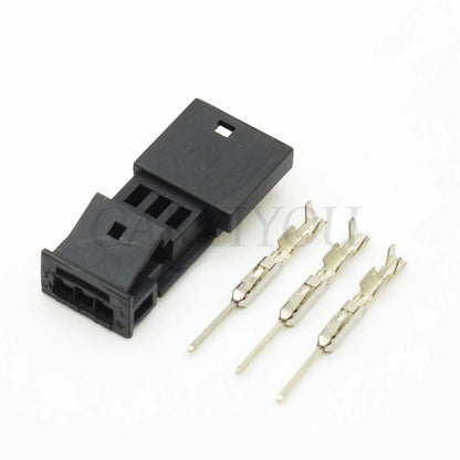 3-Pin 0.6mm Sealed Stereo Speaker & Rain Sensor Connector 1718346-1 DJ7031B-0.6 PA66 for VW