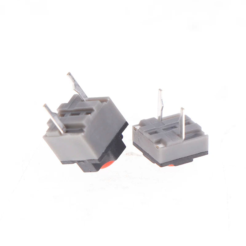 10Pcs Wireless Mouse Wired Mouse Button Micro Switch DIY Accessories For Kailh Mute Button 4.3/7.3MM Silent Switch