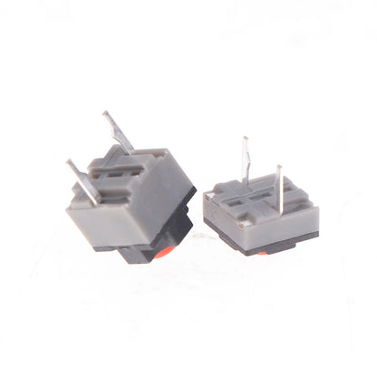 10Pcs Wireless Mouse Wired Mouse Button Micro Switch DIY Accessories For Kailh Mute Button 4.3/7.3MM Silent Switch