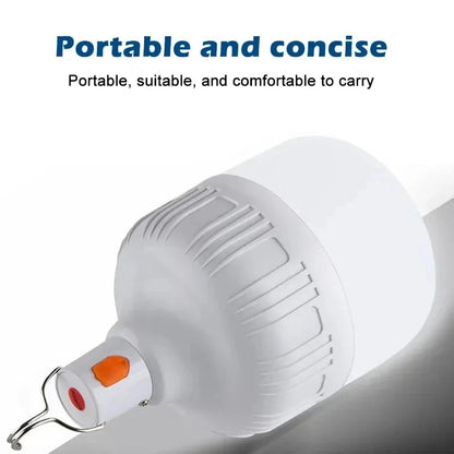 160W LED Camping Light Multifunctional USB Rechargeable Lamp Portable Tactical Flashlight for Outdoor Fishing Emergency Lanterns