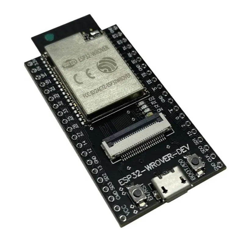 ESP32-WROVER Camera Development Board with WiFi, CH340C, and OV2640 Module