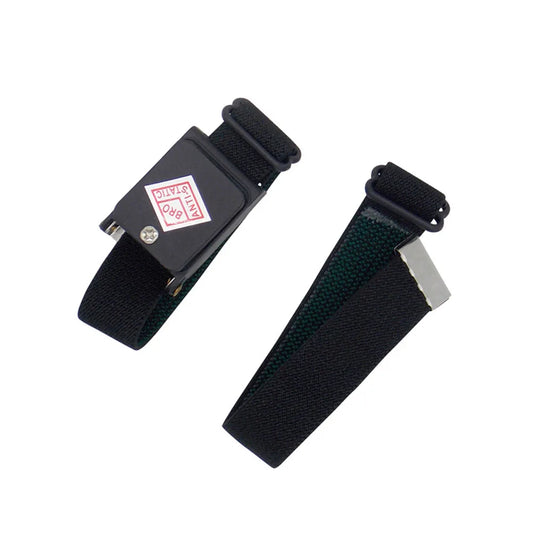 1pcs Anti-static Wristband Adjustable For ESD Wrist Strap Discharge Cables 175mm Long Black Cordless Electrostatic Bracelet