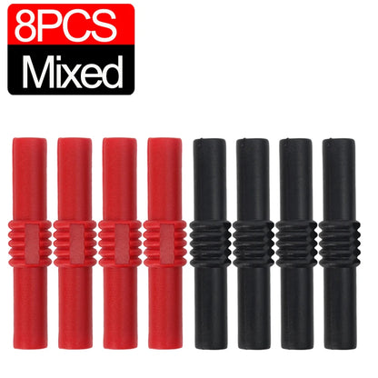 4mm Banana Plug Female to Female Socket Insulated Adapter
