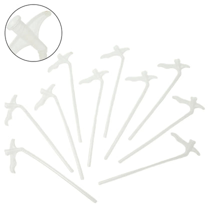 Part Foam Tube Replace Tubes Nozzle Spray Foam Nozzle Equipment Insulating Spray Foam DIY Gap Filling 10pcs 24*12*2cm