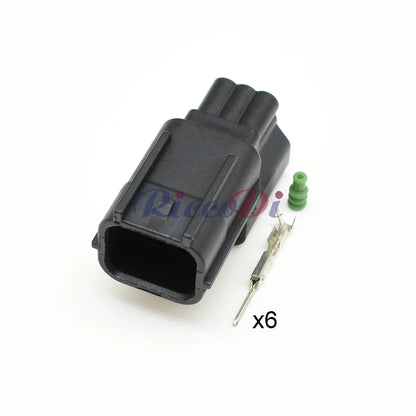 7282-2764-30 / 7283-2764-30 Automotive 6-Pin Steering Assist Pump & Parking Sensor Connector — Waterproof Plug for Honda / Nissan / Toyota