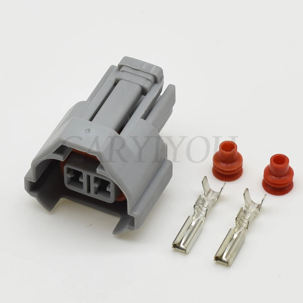 2 Pin Male Female Automotive Fuel Injector Connector EV1 EV6 Wire Plug 6189-0060 / 6180-2405
