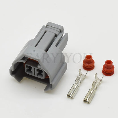 2 Pin Male Female Automotive Fuel Injector Connector EV1 EV6 Wire Plug 6189-0060 / 6180-2405