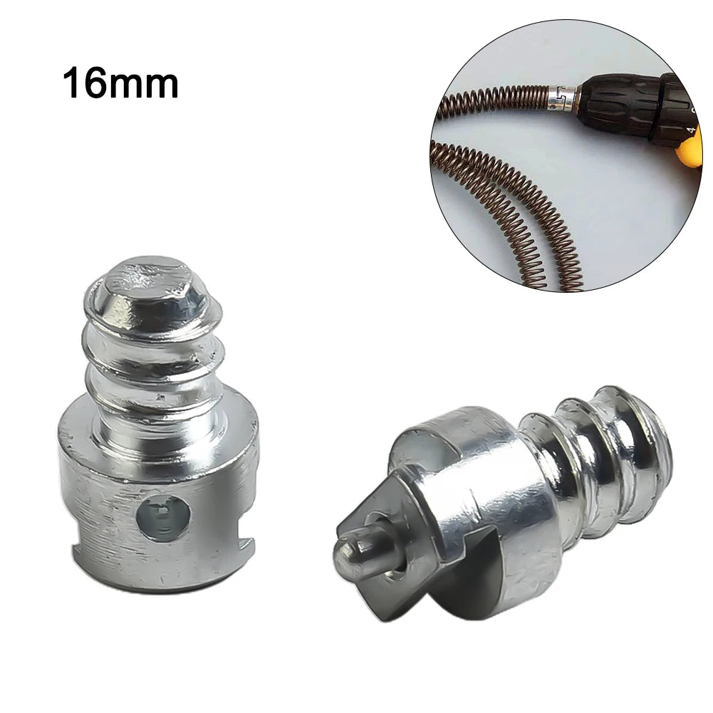 2pcs8543453 16mm Male And 35413Female Dredge 35424Cleaning845345Spring 4354354Connector 8735434For Electric Drill